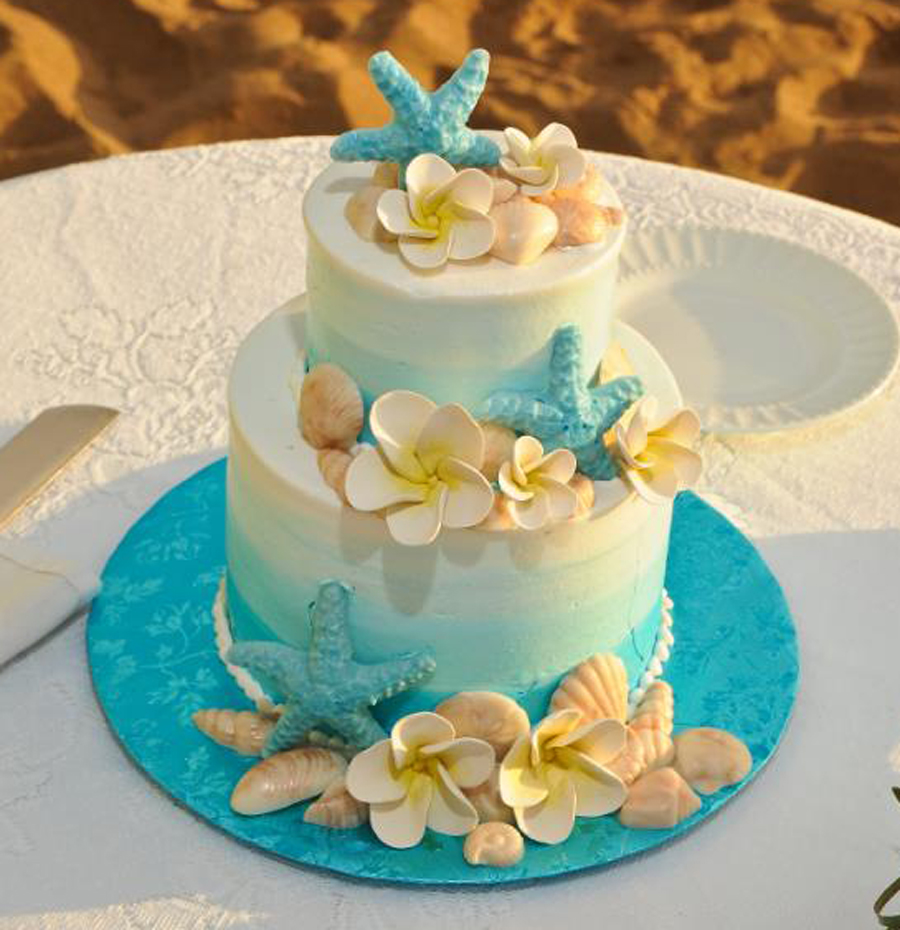 Seashell Wedding Cake