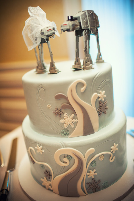 Star Wars Wedding Cake