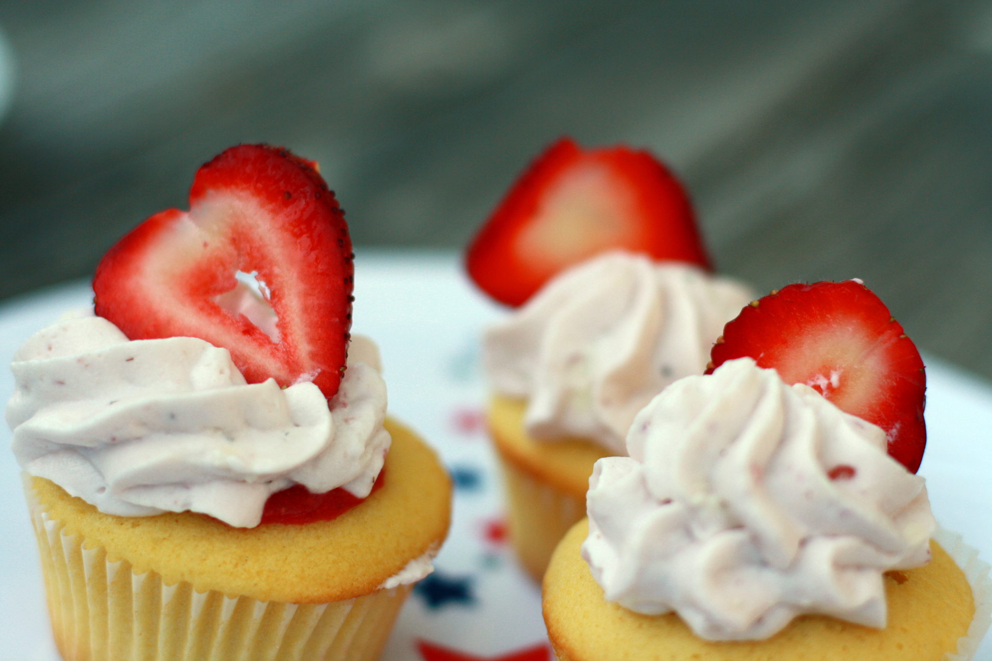 Strawberry Shortcake Cupcakes