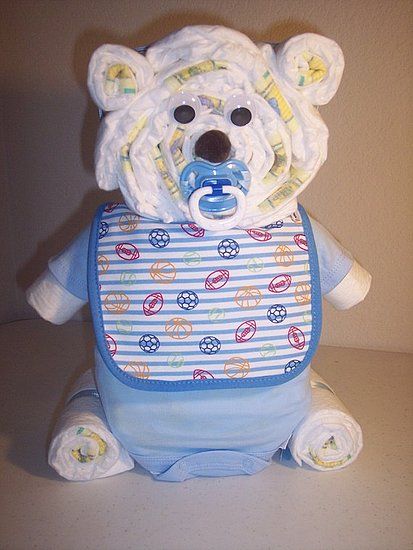 Teddy Bear Diaper Cake Teddy Bear Diaper Cake
