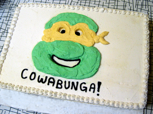 Teenage Mutant Ninja Turtles Ice Cream Cake