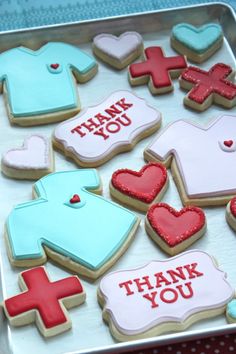 Thank You Nurse Cookies