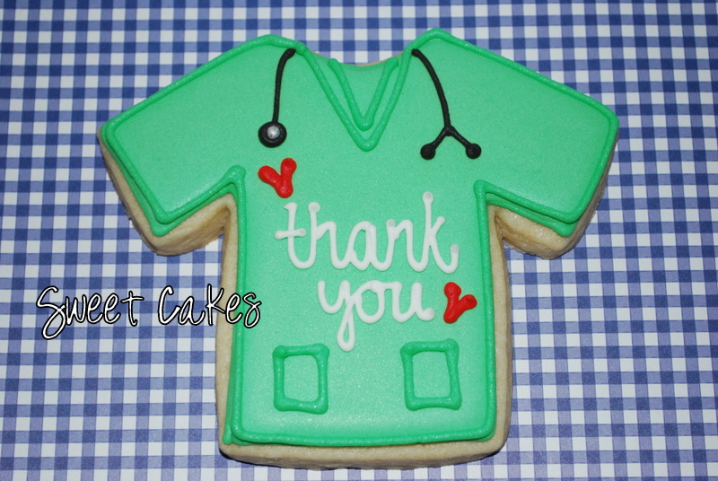 Thank You Nurse Cookies