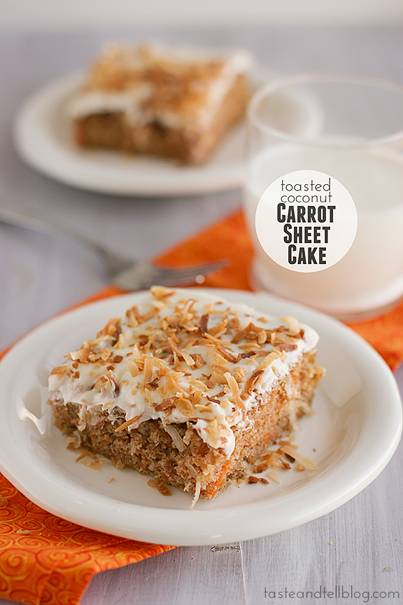 Toasted Coconut Carrot Cake