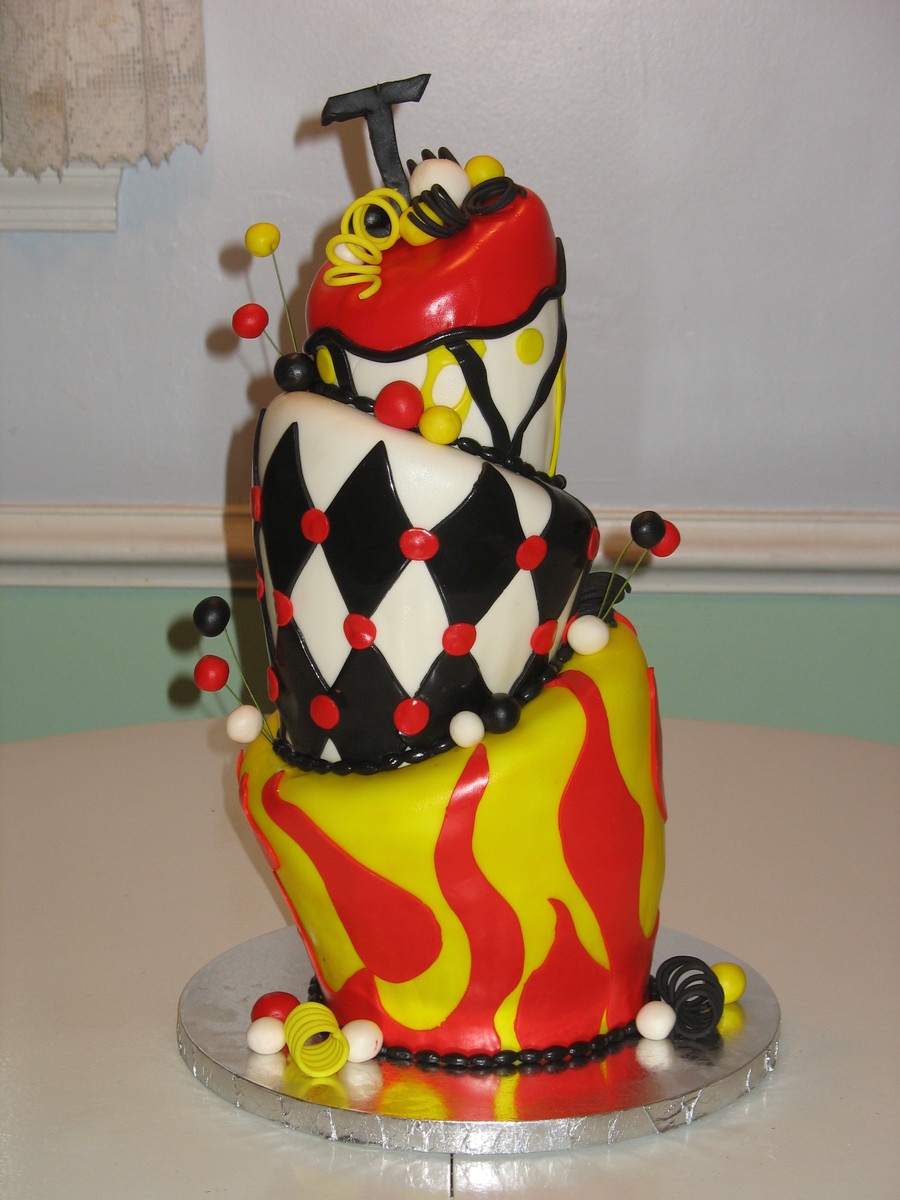 Topsy Turvy Cakes No Fondant