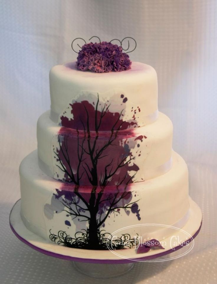 Tree Wedding Cake