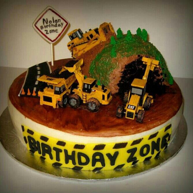 Under Construction Cake