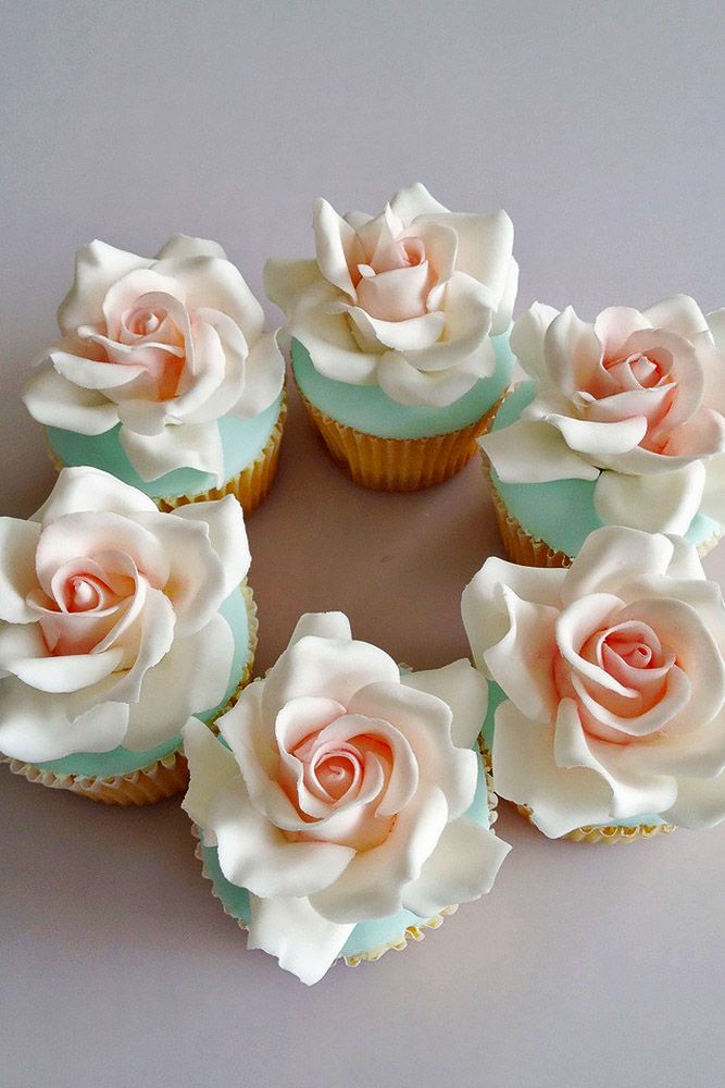 Wedding Cupcakes Flowers Wedding Cupcakes Flowers