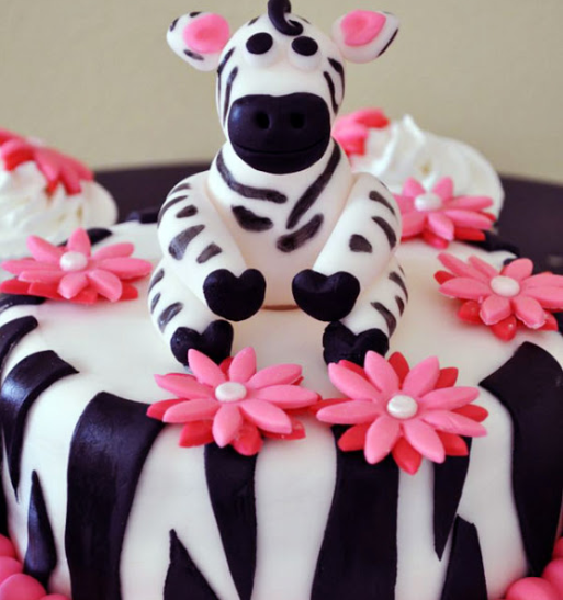 Zebra Print Cake