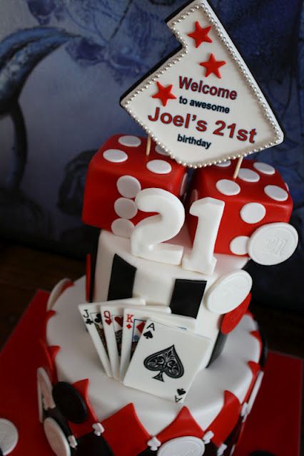 21st Birthday Cake