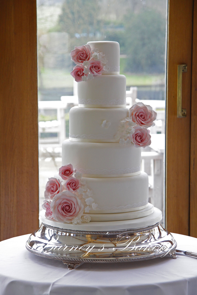 5 Tier Wedding Cake