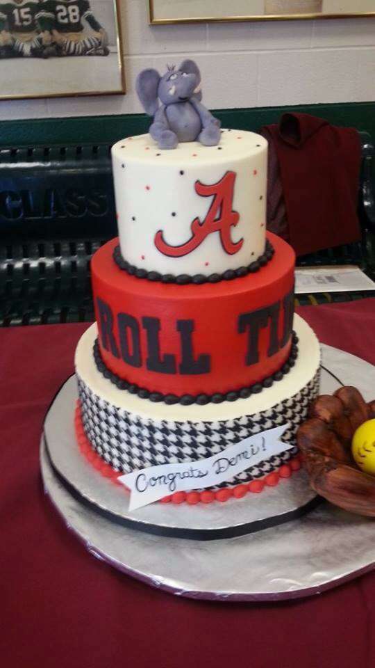 Alabama Crimson Tide Cake Ideas