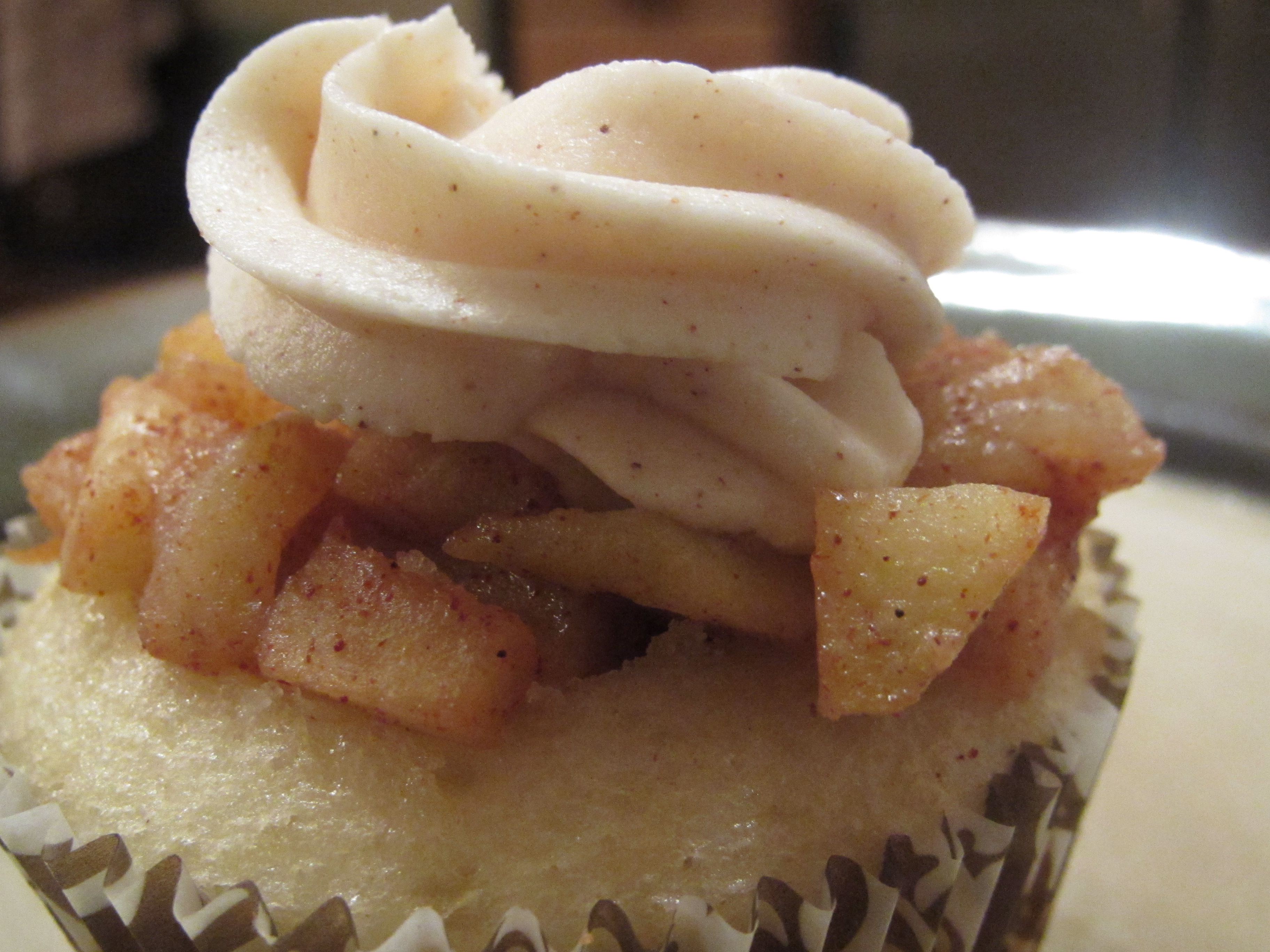 Apple Pie Filling Cupcakes