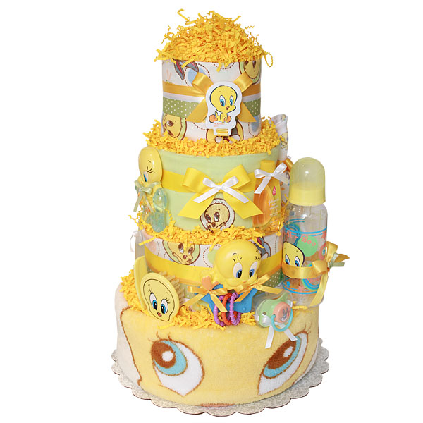 Baby Looney Tunes Tweety Bird in Diaper