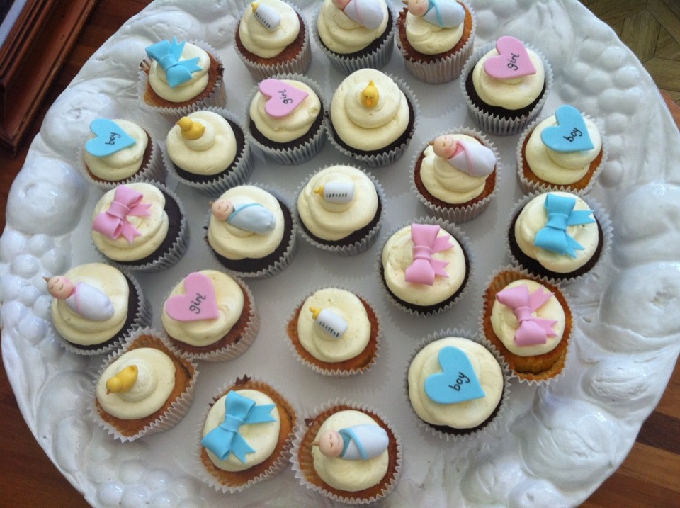 Baby Shower Cupcakes