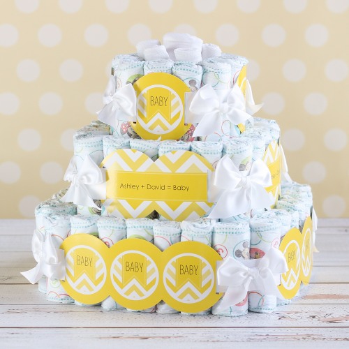 Baby Shower Diaper Cake Baby Shower Diaper Cake