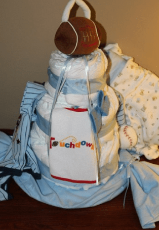 11 Photos of Make It Yourself Diaper Cakes