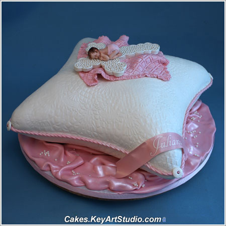 Baby Shower Pillow Cake