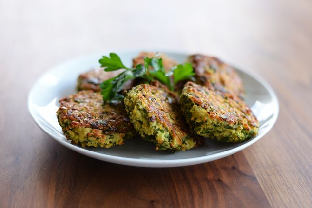Baked Kale and Quinoa Patties Baked Kale and Quinoa Patties