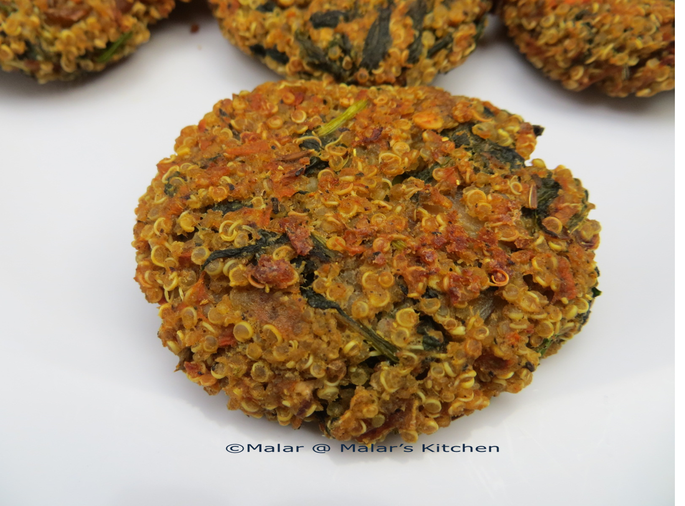 Baked Quinoa Patties Baked Quinoa Patties