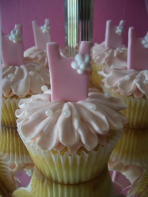 Ballerina Birthday Party Cupcakes