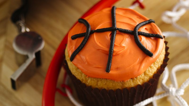 Basketball Cupcakes Recipes