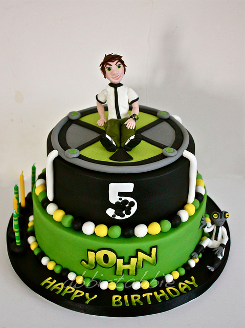 Ben 10 Cakes Birthday Cake