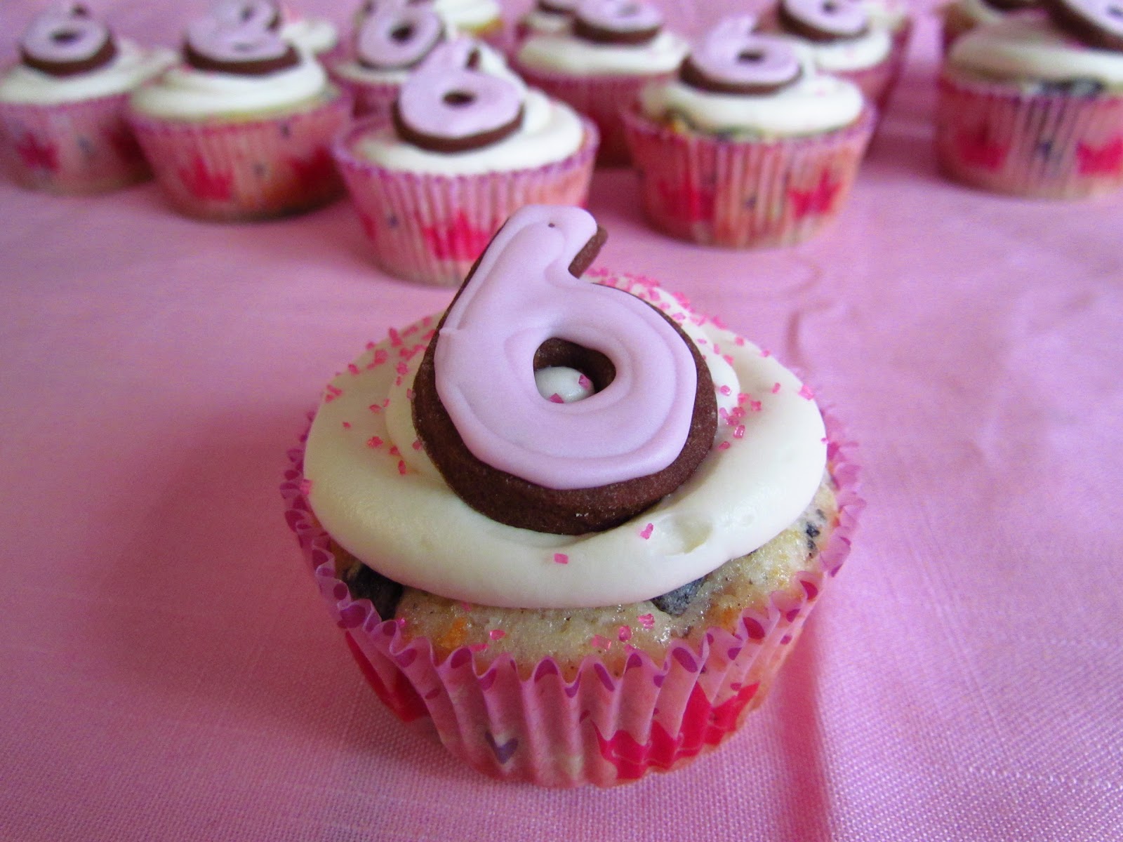 Birthday Cupcake Cake Number 6