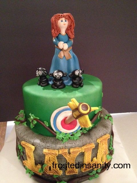 Brave Birthday Cake Brave Birthday Cake