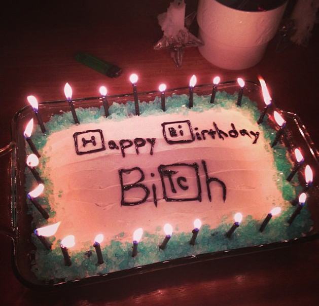 Breaking Bad Birthday Cake