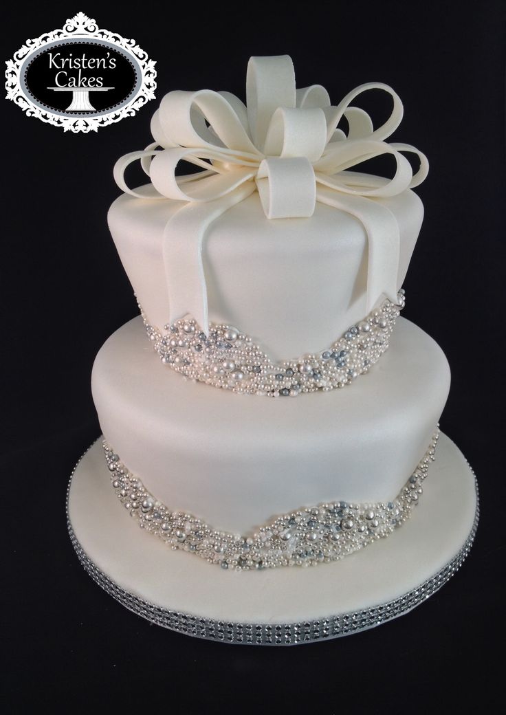 Bridal Shower Cakes with Bling