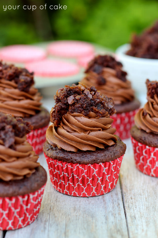 Brownie Batter Cupcakes