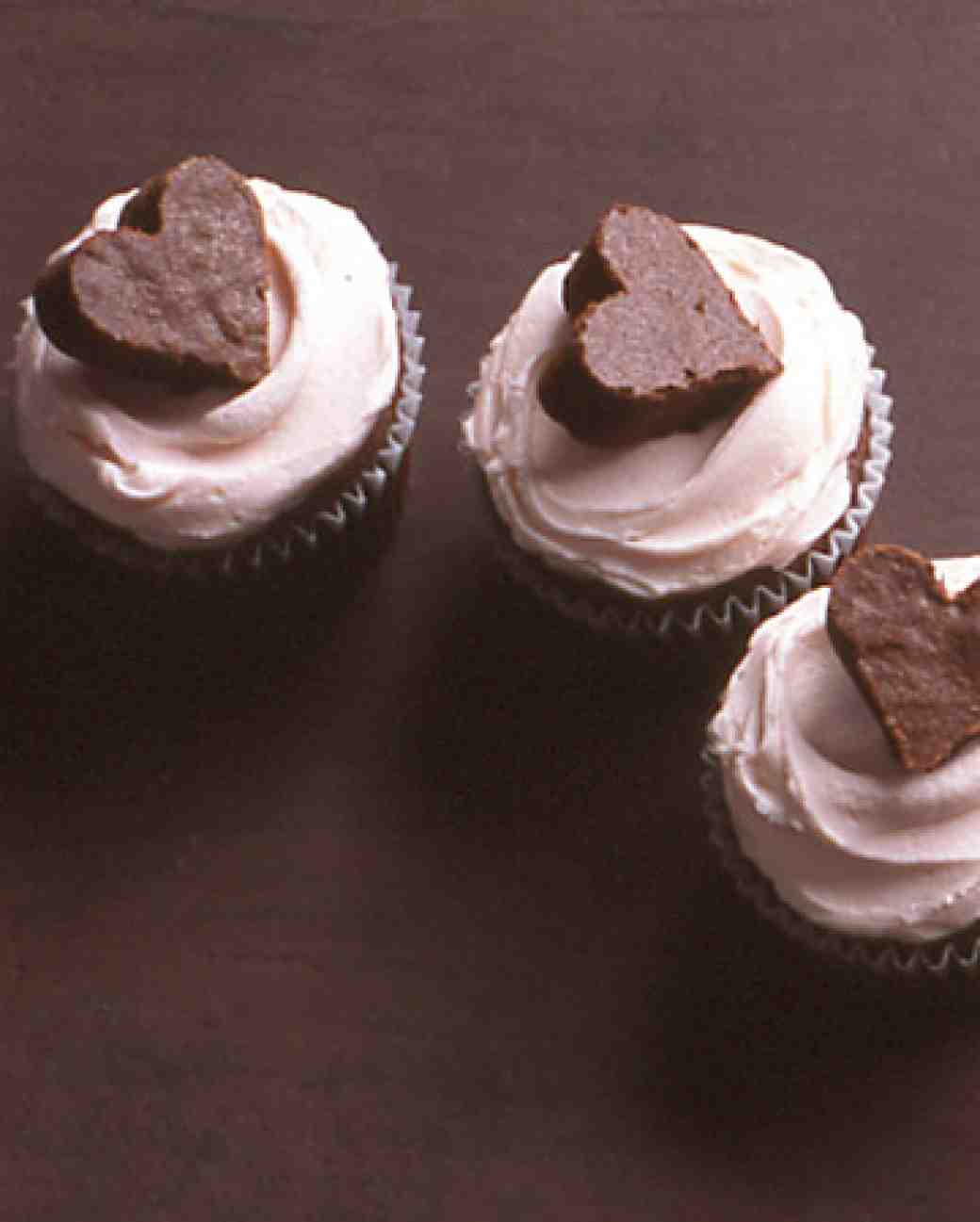Brownie Heart Cupcakes Brownie Heart Cupcakes