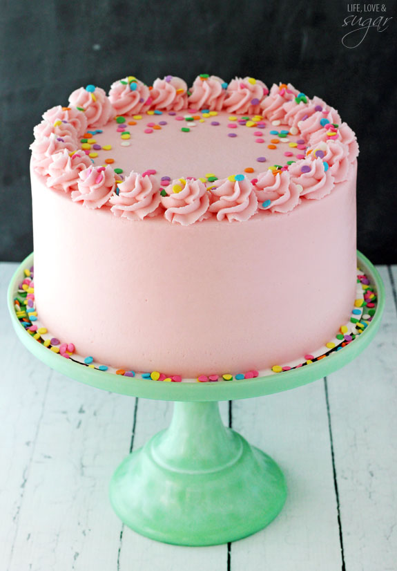 Buttercream Birthday Cake Buttercream Birthday Cake