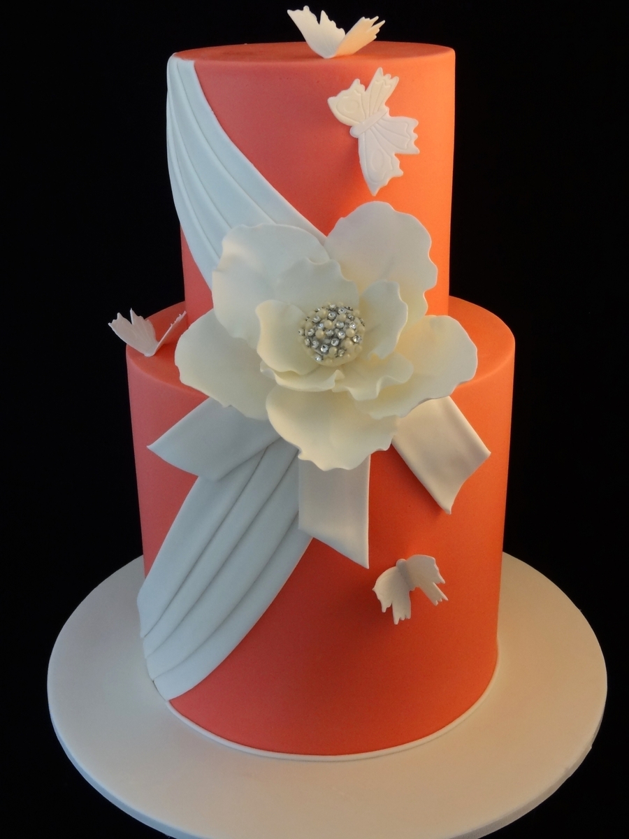 Butterfly Wedding Cake Butterfly Wedding Cake