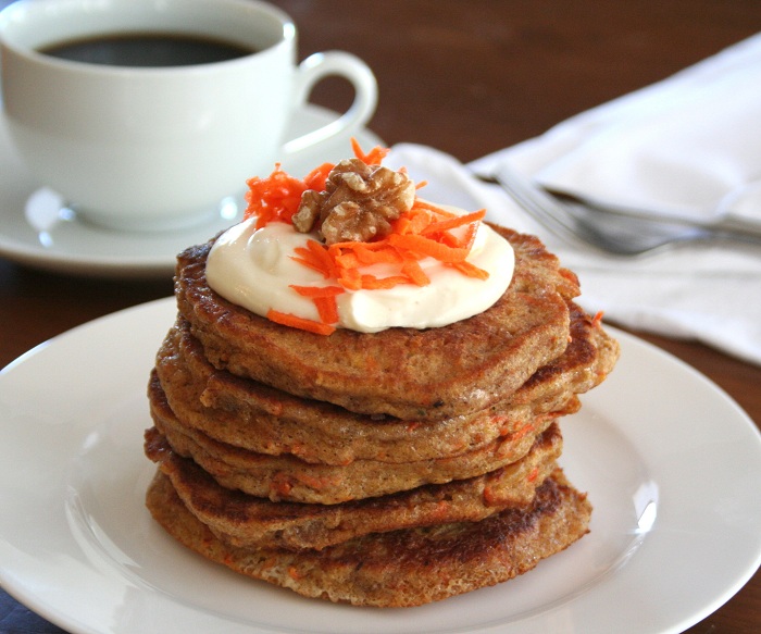 Carrot Cake Pancakes