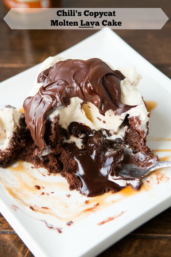 Chocolate Molten Lava Cake Recipe