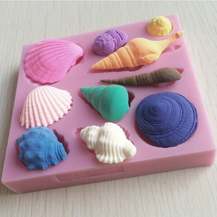 Chocolate Seashell Candy Molds