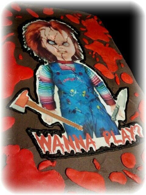 Chucky Doll Cake