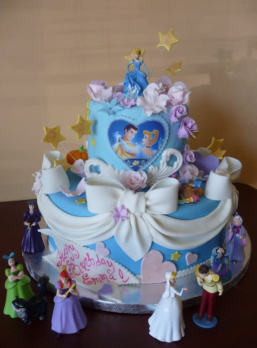 12 Photos of Cinderella Bakery Cakes