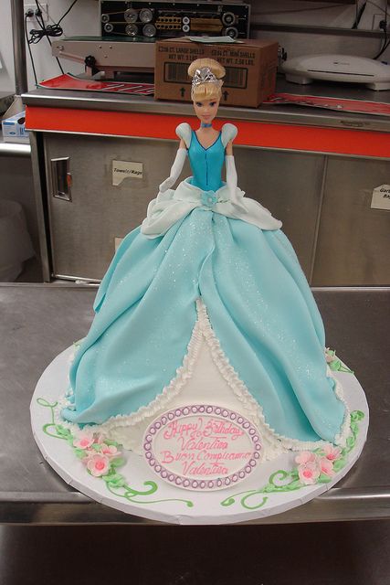 Cinderella Birthday Cake