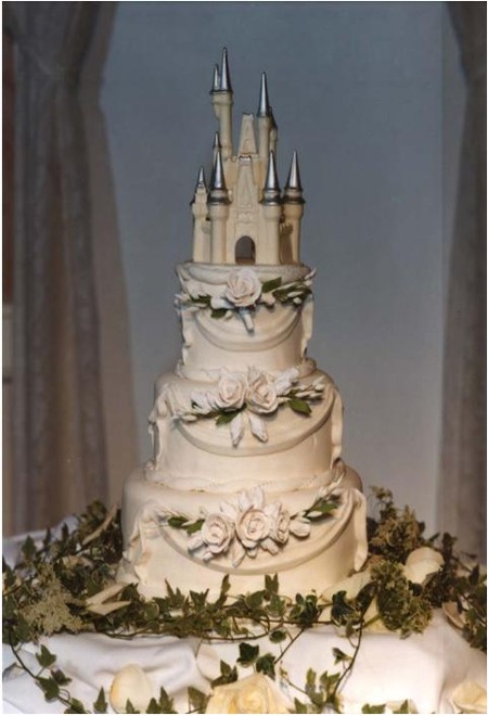 Cinderella Castle Wedding Cake