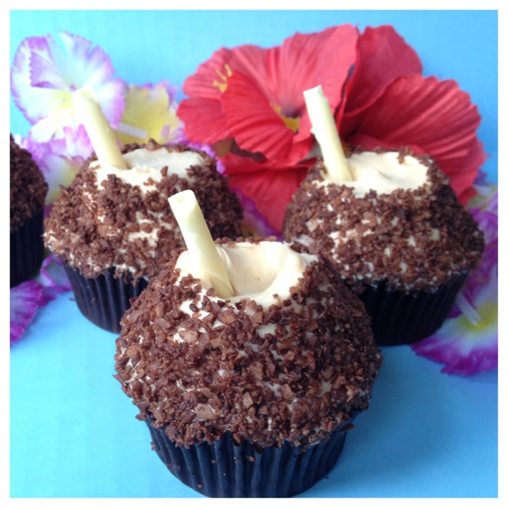 Coconut Drink Cupcakes