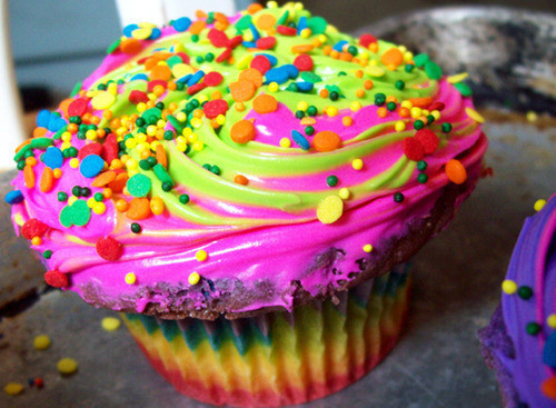 Colorful Cupcakes