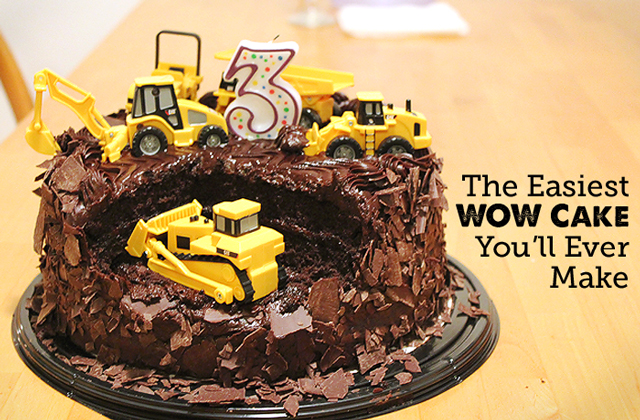 Construction Birthday Cake Idea Construction Birthday Cake Idea