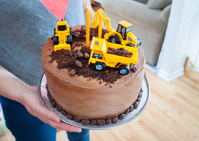 Construction Birthday Cake Construction Birthday Cake