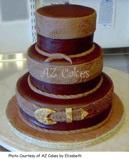 Country Western Wedding Cakes