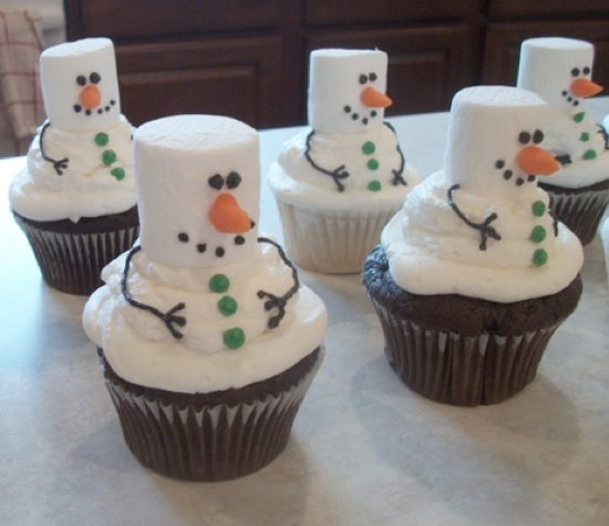 Creative Christmas Cupcake Ideas