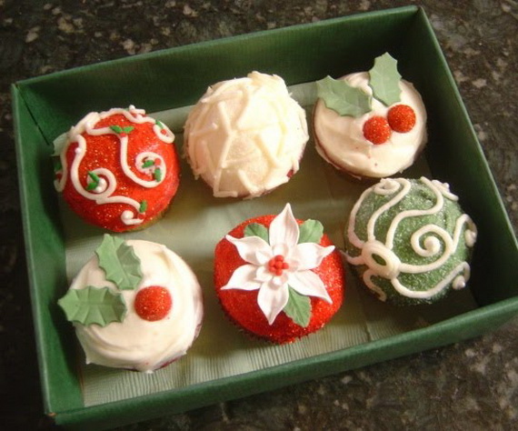 Cupcakes Decorating Ideas for Christmas
