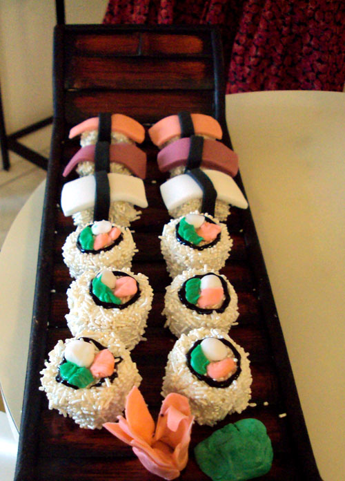 Cupcakes That Look Like Sushi